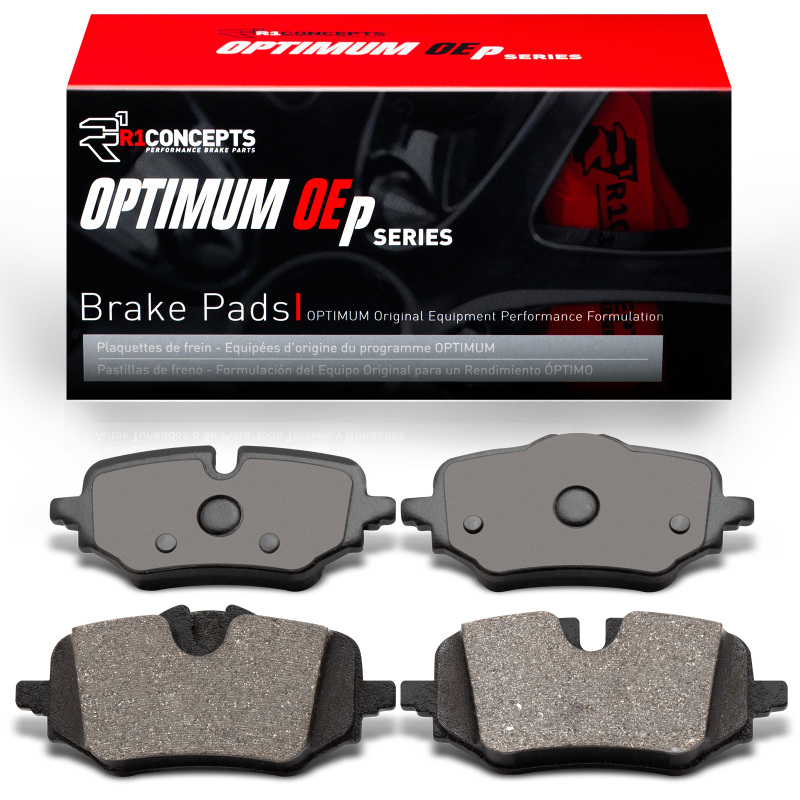 Mini Cooper Countryman Brake Pads - Rear - R1 Concepts - Optimum OE - `23-`26
